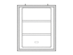 Drzwi zamrażarki do lodówki Electrolux / AEG białe 8075937014