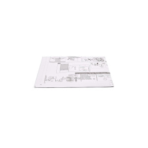Szablon mocowania drzwi zabudowy do zmywarki AEG / Electrolux 140002854671
