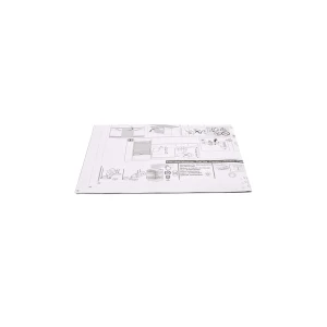 Szablon mocowania drzwi zabudowy do zmywarki AEG / Electrolux 140002854671