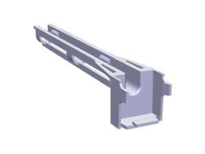 Pokrywa prawa z tworzywa do okapu Electrolux / AEG 60 x 40 mm