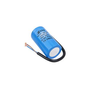 Kondensator rozruchowy do urządzeń AGD Domax 150 µF 320 V z przewodami 27015