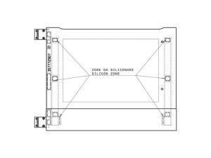 Szyba zewnętrzna drzwi piekarnika Electrolux / AEG inox 590 x 470 3578818035