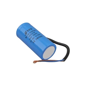 Kondensator rozruchowy Domax 180 µF 320 V z przewodami 27012