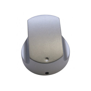 Pokrętło gazowe do płyty Gorenje / Hisense srebrne inox 242822