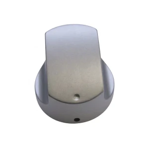 Pokrętło gazowe do płyty Gorenje / Hisense srebrne inox 242822