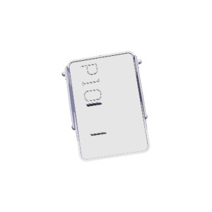 Klapka filtra cokołu do pralki i pralko-suszarki Electrolux / AEG szara 1327828016