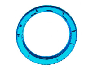 Zewnętrzne obramowanie drzwi pralki Electrolux / AEG chrom 8072236055