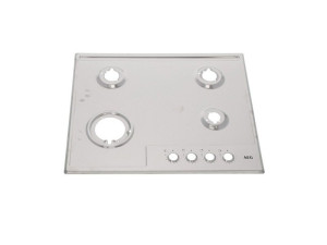 Blat roboczy nierdzewny do płyty grzewczej Electrolux / AEG 594 x 510 mm