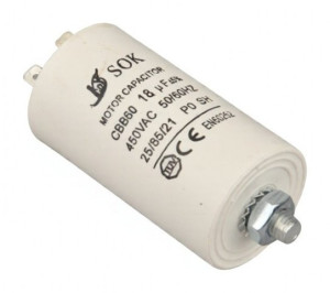 KONDENSATOR 18 UF / 450V 27011