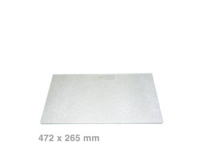 Półka szklana nad pojemnik na warzywa do lodówki Whirlpool 475 x 265 mm 481946678402 C00374284
