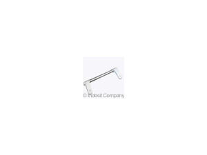 Rączka drzwi lodówki Ariston / Indesit / Hotpoint / Whirlpool biała C00111164 482000079627