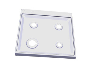 Płyta pod palniki do kuchenki Electrolux / AEG biała 5618003114