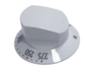 Pokrętło termostatu do piekarnika i kuchenki Gorenje / Hisense białe 374941