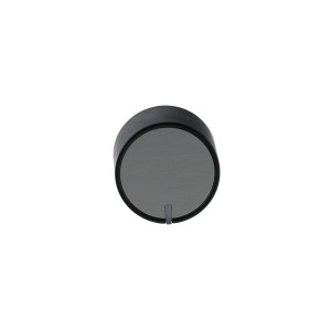Pokrętło podświetlane chowane do kuchenki Amica czarny inox 9072082