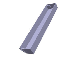 Półka drzwi do chłodziarki Electrolux / AEG kompletna neutralna 7902 569.3x58mm