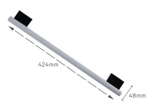 Uchwyt drzwi piekarnika do kuchenki Amica 522 rura14-370W+wsp.S 8068687