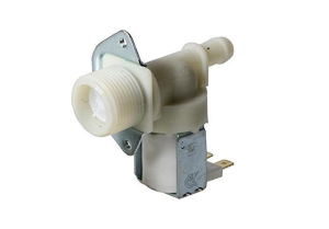 Elektrozawór 1-drożny do pralki Candy / Haier / Hoover 180° 90422130