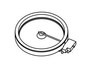 Promiennik do płyty grzejnej Electrolux / AEG 180 mm 1800 W