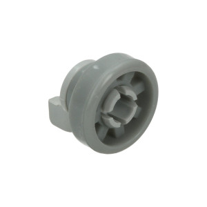 Rolka górnego kosza do zmywarki Whirlpool / Indesit / Ariston / Hotpoint 25 mm 481952878108 C00318216