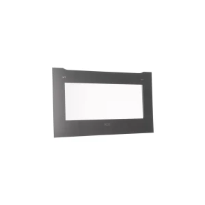 Zestaw przedniej szyby drzwi piekarnika Electrolux / AEG czarny 594 x 332 mm