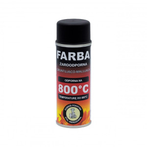 Farba spray żaroodporna 400 ml HANSA