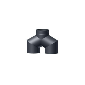 Trójnik typu Y czarny 2 mm DARCO