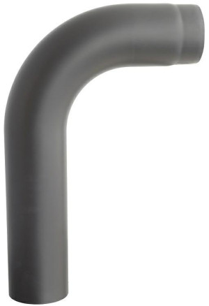 Kolano gięte 90° czarne 2 mm DARCO