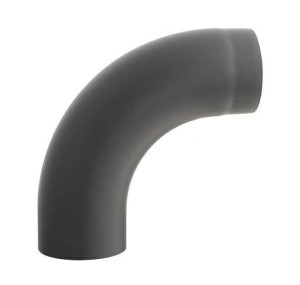 Kolano gięte niskie 90° czarne 2 mm DARCO