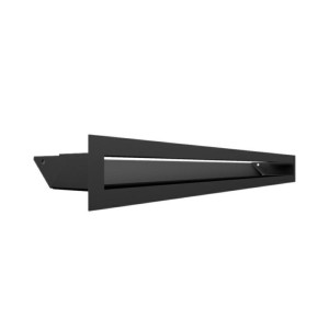 Kratka kominkowa luft 60x600  czarna 45S