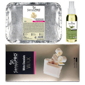 Set Ceara Epilat SensoPRO Milano, White Chocolate