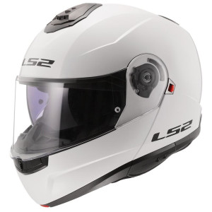 Casque FF908 STROBE II SOLID LS2 blanc brillant