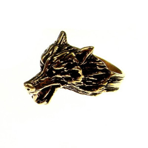 Bronzering Wolf, mehrere Varianten | MEGALITH