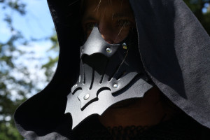Pagan Ledermaske | STICKMASCHINE
