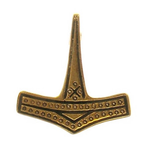 Bronzebrosche Thorshammer | MEGALITH
