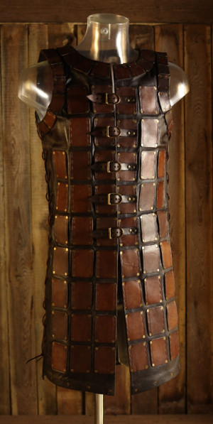 Braune Lederbrigandine, mehrere Varianten | IRONFORTRESS