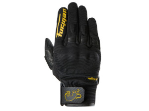 Jet Lady D3O Evo Gloves kurze Motorradhandschuhe, L, black-gold