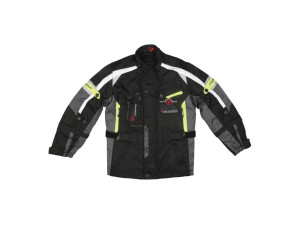 Kinder Motorradjacke Modeka El Chango Kids, 128, schwarz-gelb
