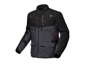 Motorradjacke Modeka Atlaz dunkelgrau schwarz, XXL
