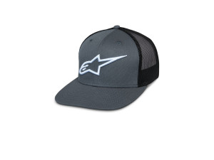 Cap Alpinestars Corp Trucker Hat, grey/black