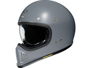 Motorradhelm Shoei EX Zero Solid, S, grau