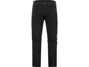 Hunter Black Straight Fit Motorradjeans, 32-32