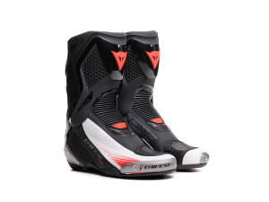 Stiefel Dainese Torque 4 Air Boots black white red fluo, 41 EU