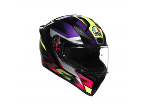 Helm AGV K1 S Fastlap Black Purple Pink, XS