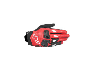 SP X 7 Air Gloves kurze Motorradhandschuhe, XXL, black bright red white