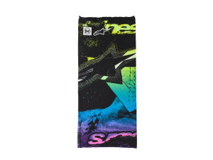 Alpinestars Mogress Buff Ecostretch Multifunktionstuch, black bright red