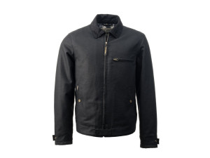 Motorradjacke Rokker Canvas Jacket, L, black