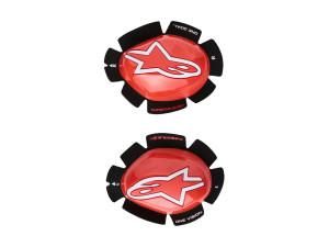 Knieschleifer GP Tech Kneeslider Schleifpads, red white