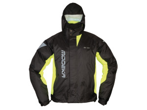 Regenjacke Modeka AX Dry II, M, schwarz/gelb