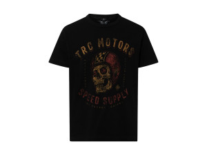 T-Shirt Rokker Skull A Black Men, XXL