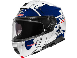 Klapphelm Schuberth C5 Globe Blue blau weiß, 57 (M)